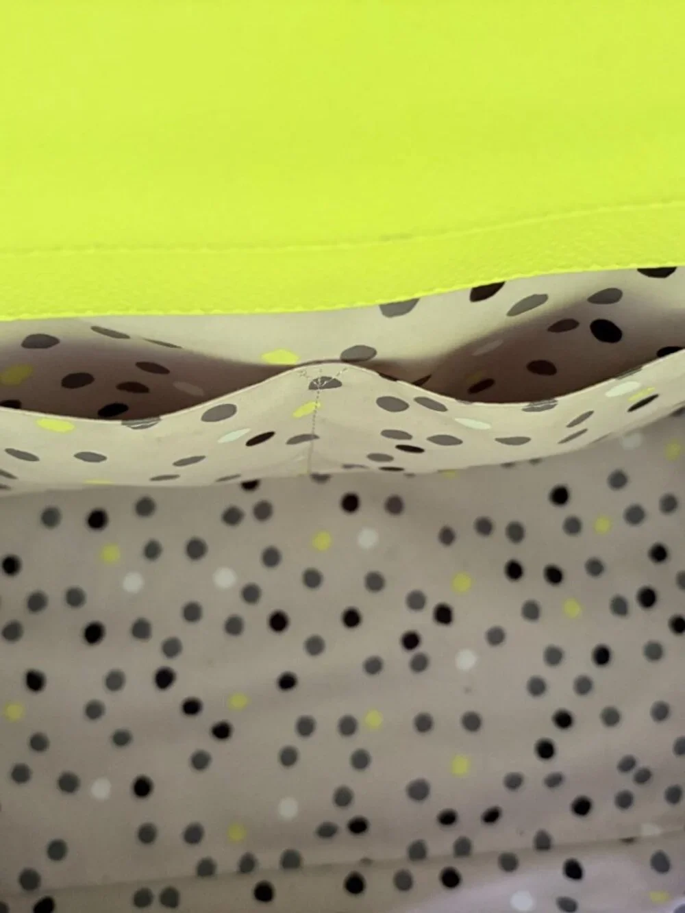 NWOT Thirty-One Jewell Style Setter Tote Perforated Citron Pop Neon Yellow